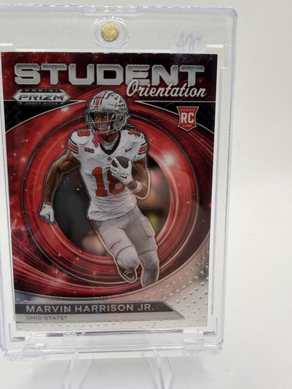 2024 Panini Prizm Draft Picks Marvin Harrison Jr. RC Card #SO-MHJ Orientation