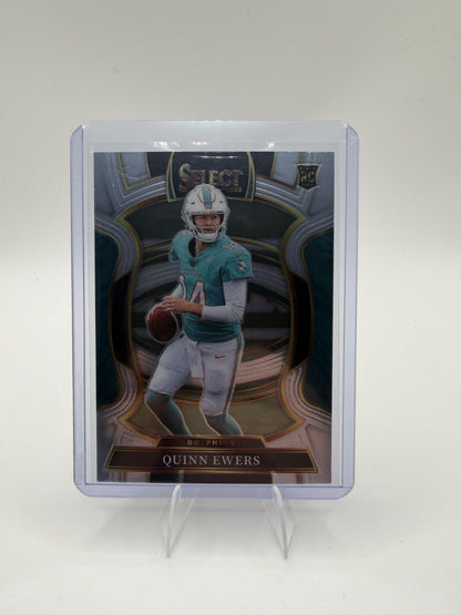 Quinn Ewers 2025 Panini Select Concourse Dolphins Rookie Card #82