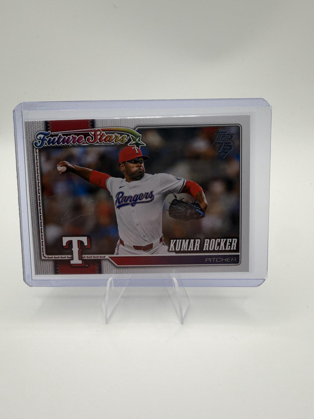 2026 Topps Series 1 Kumar Rocker Future Stars Card #336 Rangers Pitcher