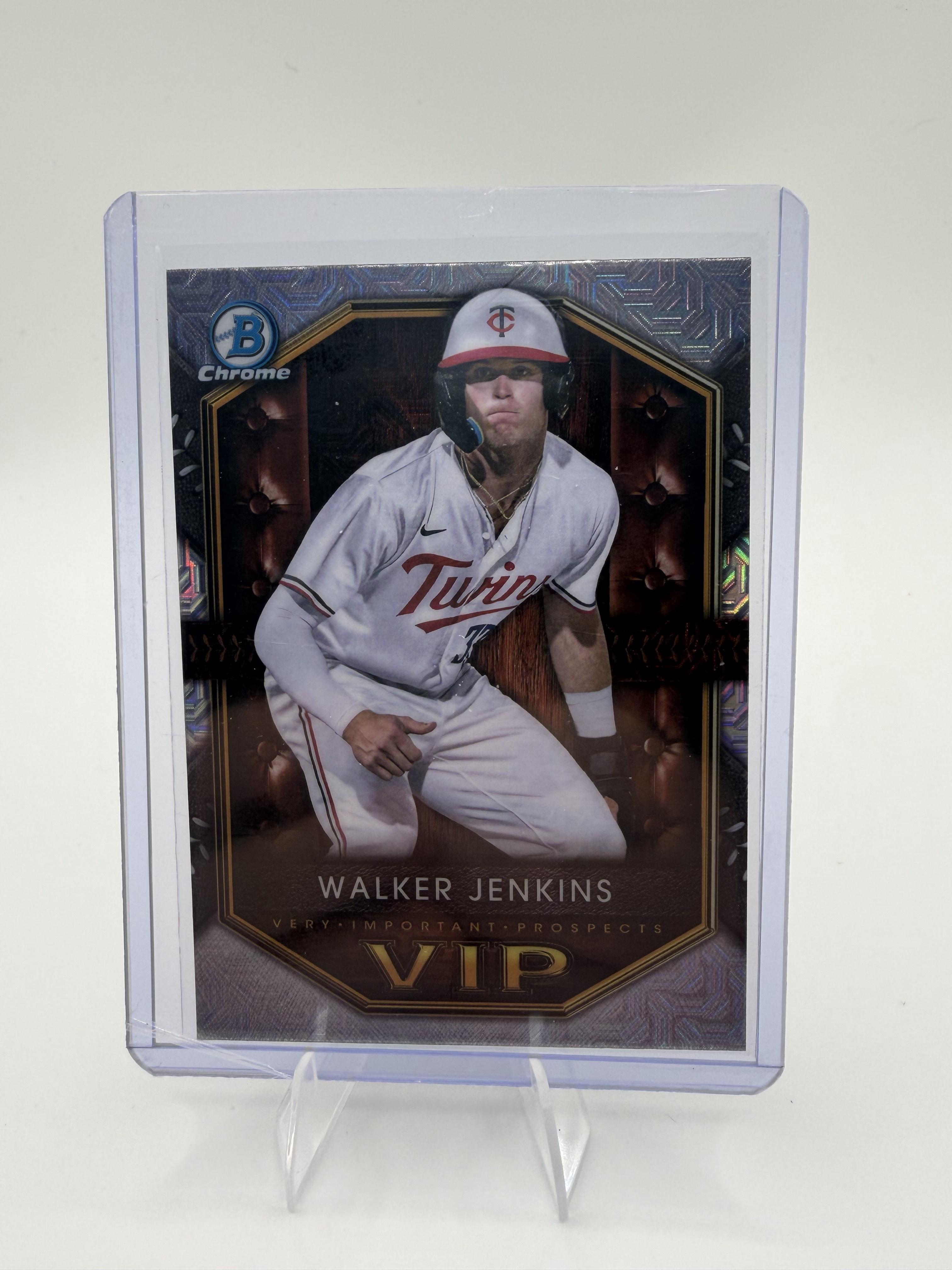2025 Bowman Chrome Walker Jenkins VIP Very Important Prospects Insert Card #16
