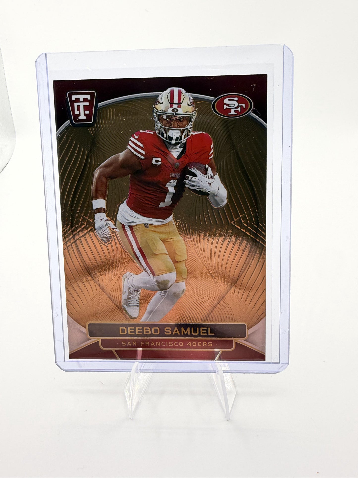 2024 Panini Totally Certified Deebo Samuel Gold Mirror Card /399 #82 49ers