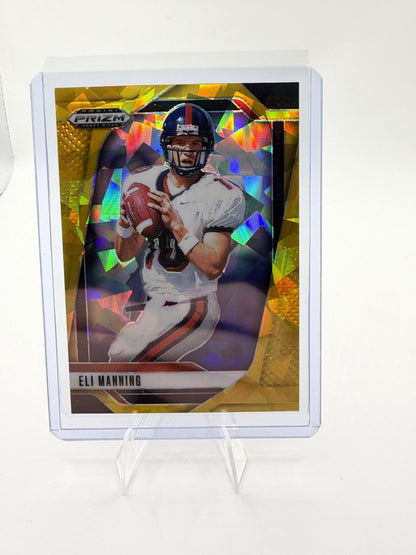 2025 Panini Prizm Draft Picks Eli Manning Gold Ice Prizm Ole Miss Rebels #189