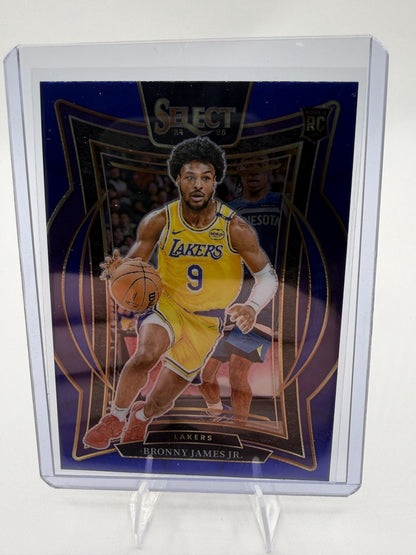2024-25 Panini Select Bronny James Jr Rookie RC #90 Concourse Lakers