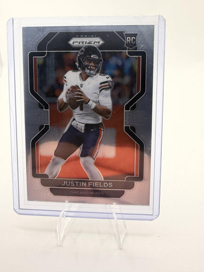 2021 Panini Prizm Justin Fields Rookie Card RC Chicago Bears #334