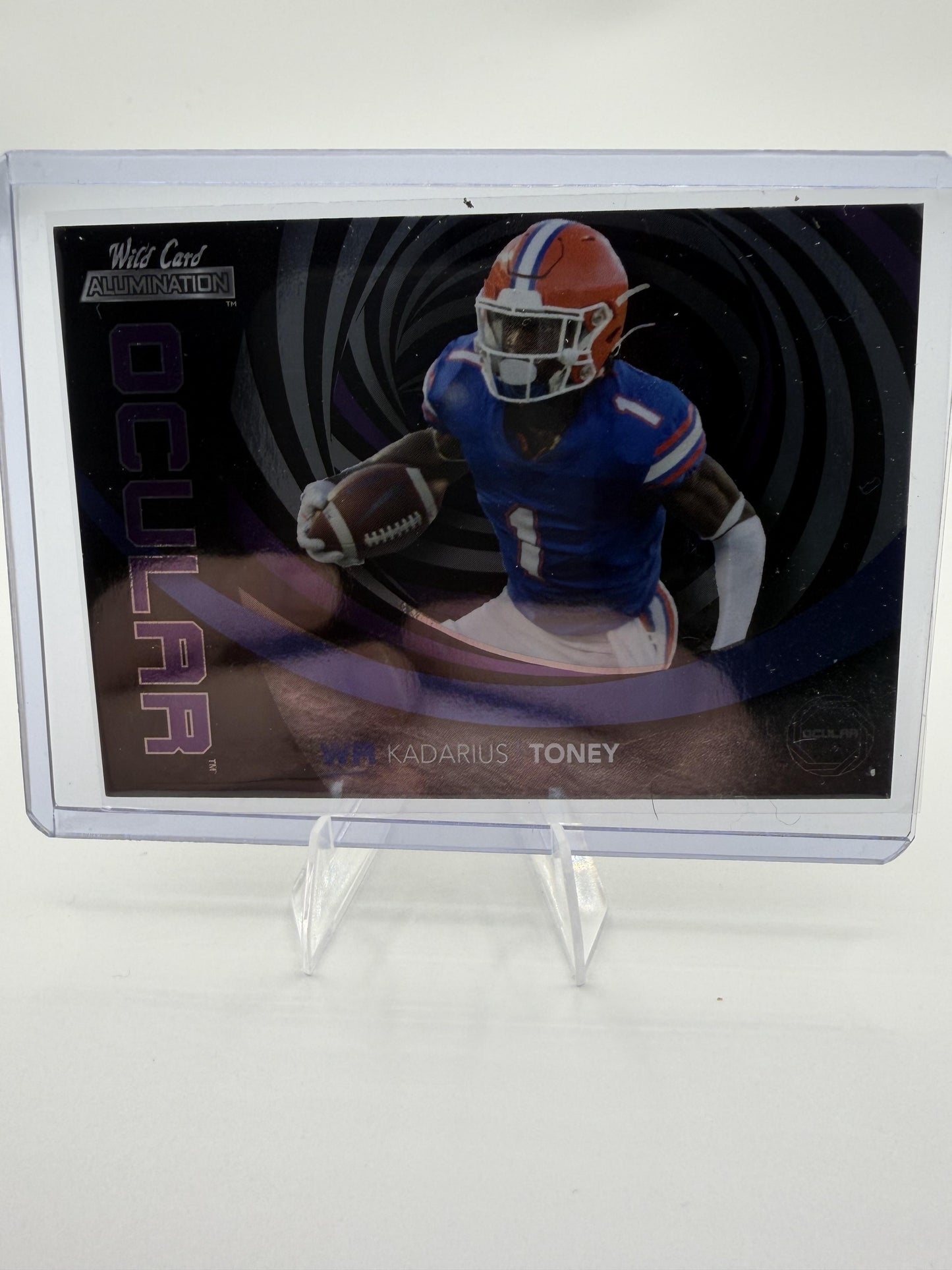 2021 Wild Card Alumination Kadarius Toney Ocular Insert Florida Gators #OC-19