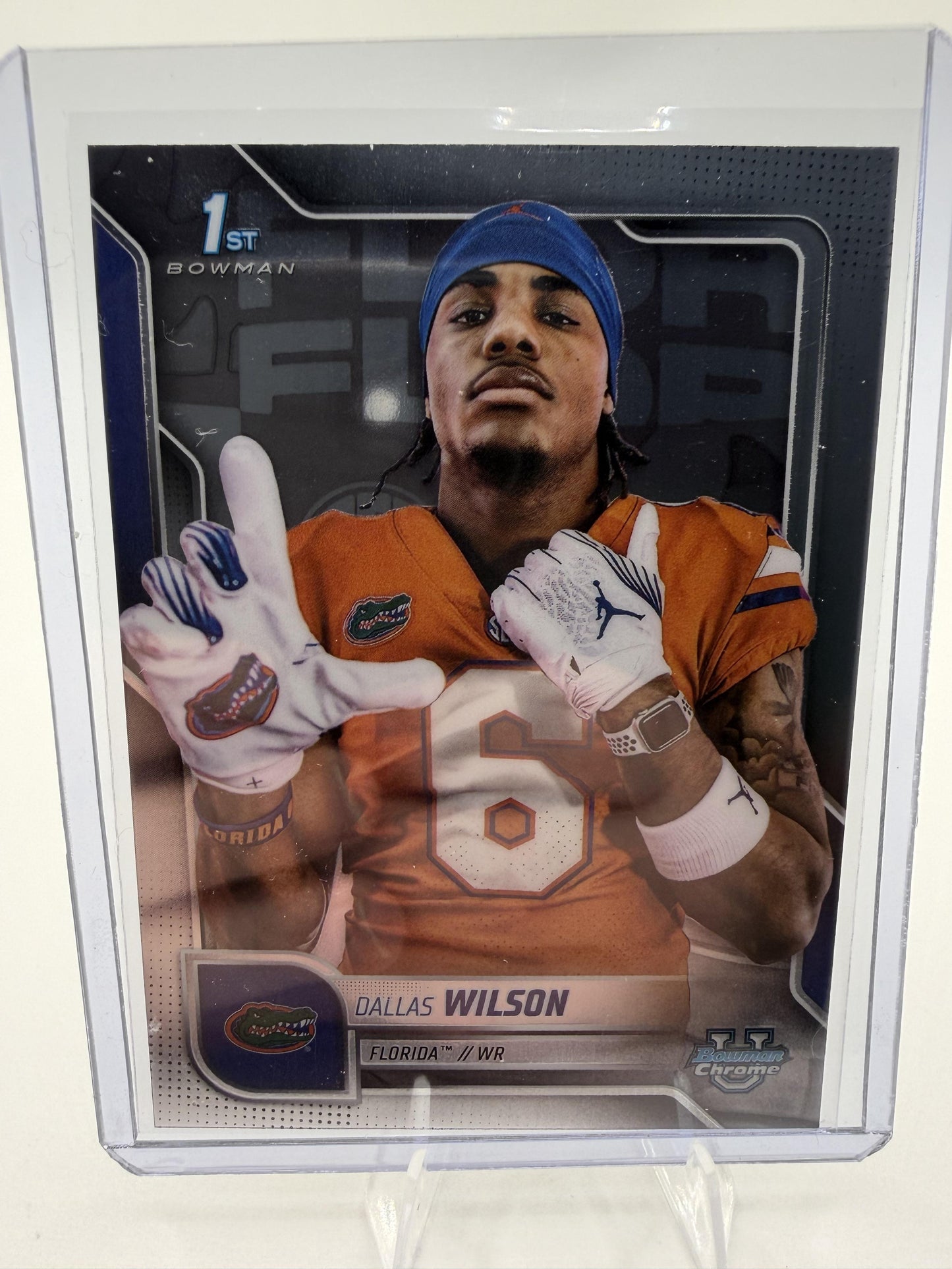 2025 Bowman U Chrome Dallas Wilson 1st Bowman Florida Gators WR #181