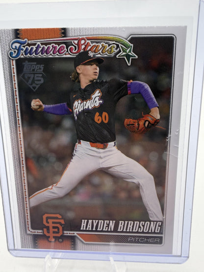 2026 Topps Hayden Birdsong Future Stars Card #296 Giants