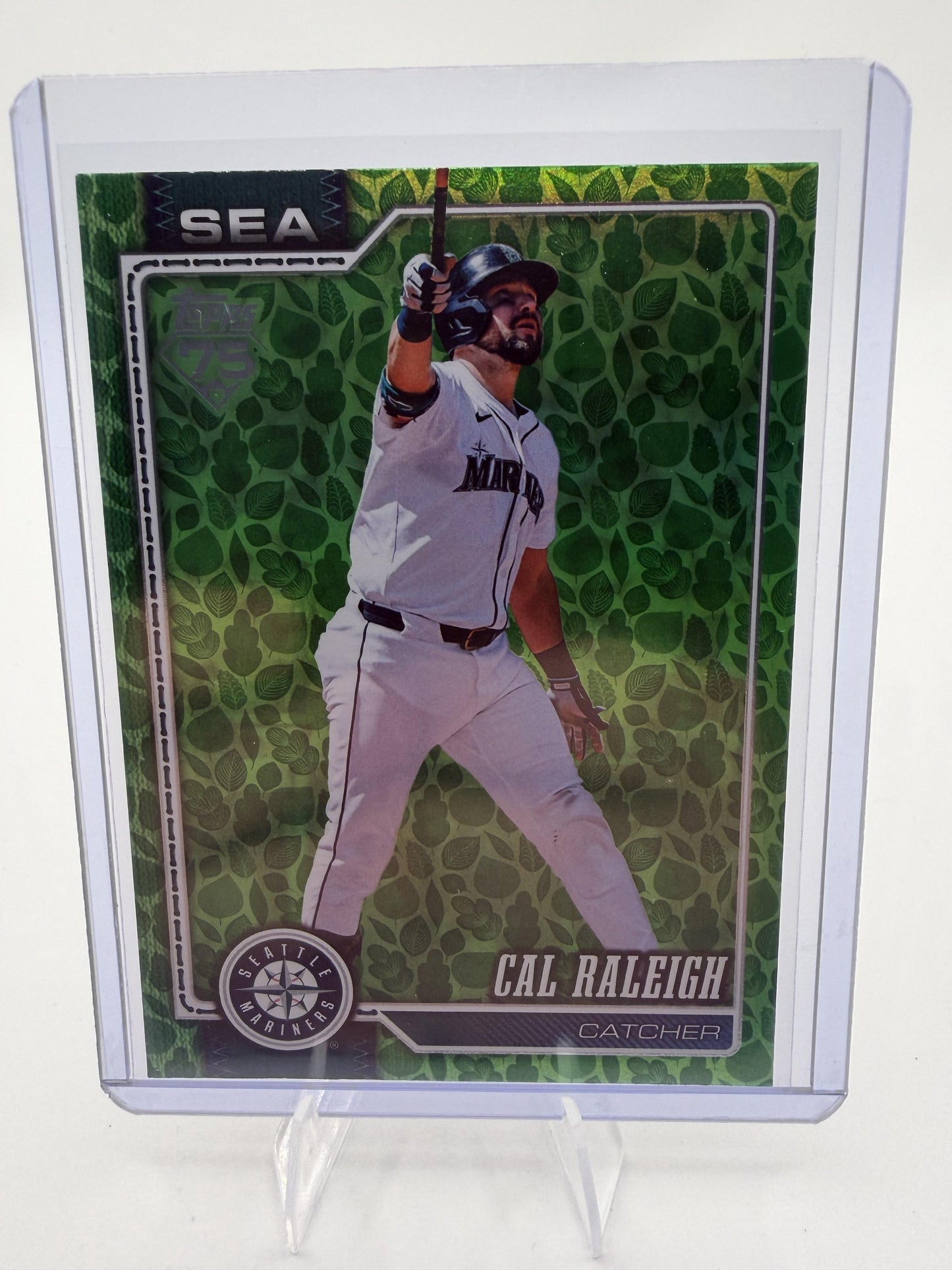 2026 Topps Series 1 Jakob Marsee Leaf Green Foil Rookie RC Card #37 Marlins