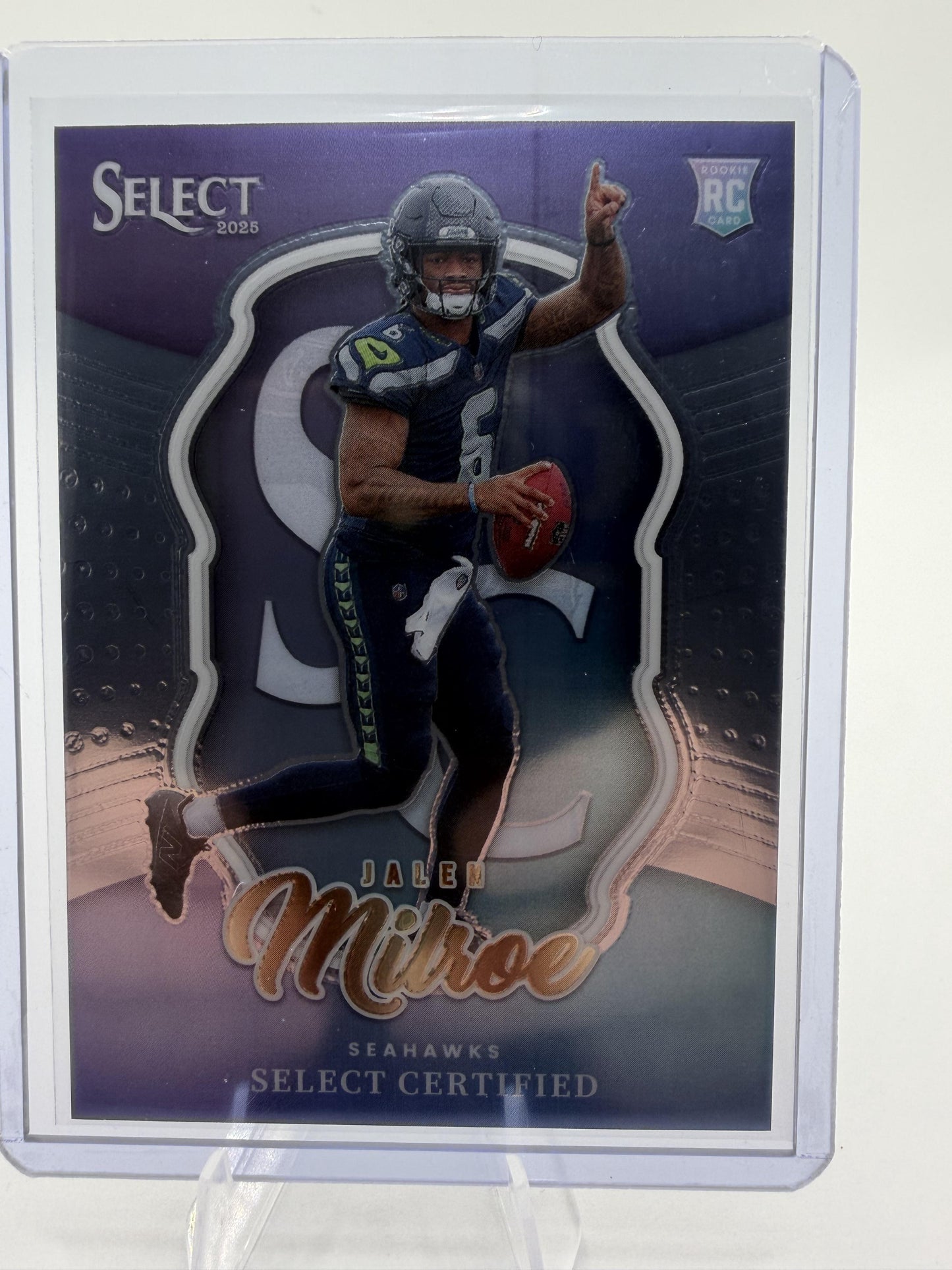 2025 Panini Select Jalen Milroe Select Certified  Rookie Card #13