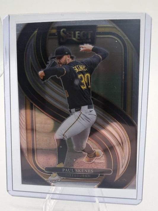 2025 Panini Select Paul Skenes Premier Level  Card #196 Pirates
