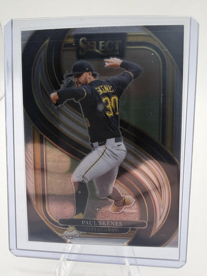 2025 Panini Select Paul Skenes Premier Level  Card #196 Pirates
