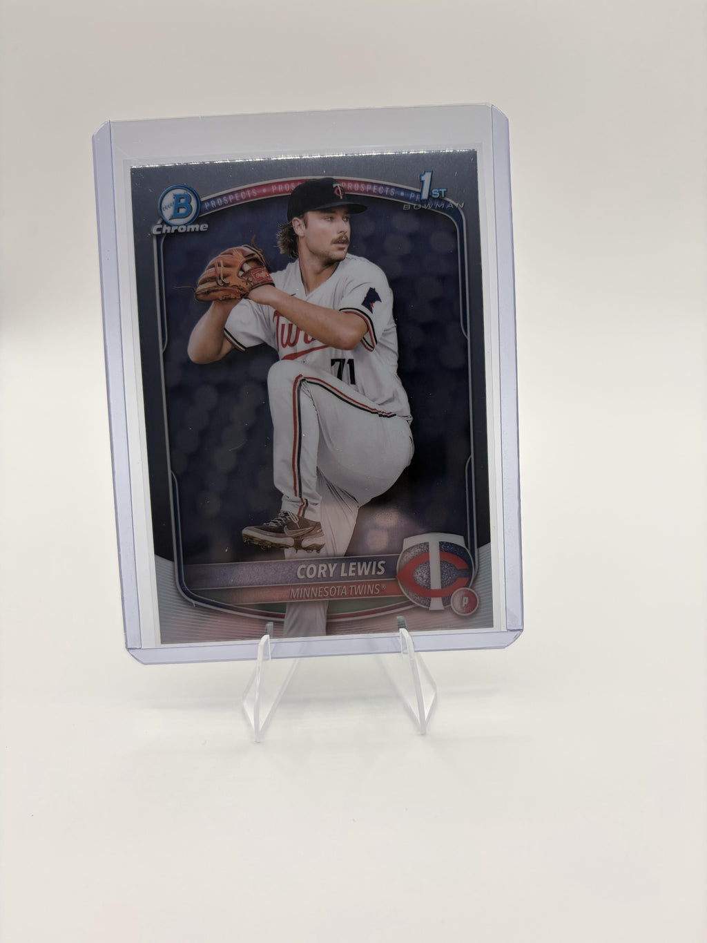 2025 Bowman Chrome Cory Lewis 1st Bowman Card BCP-128 Minnesota Twins