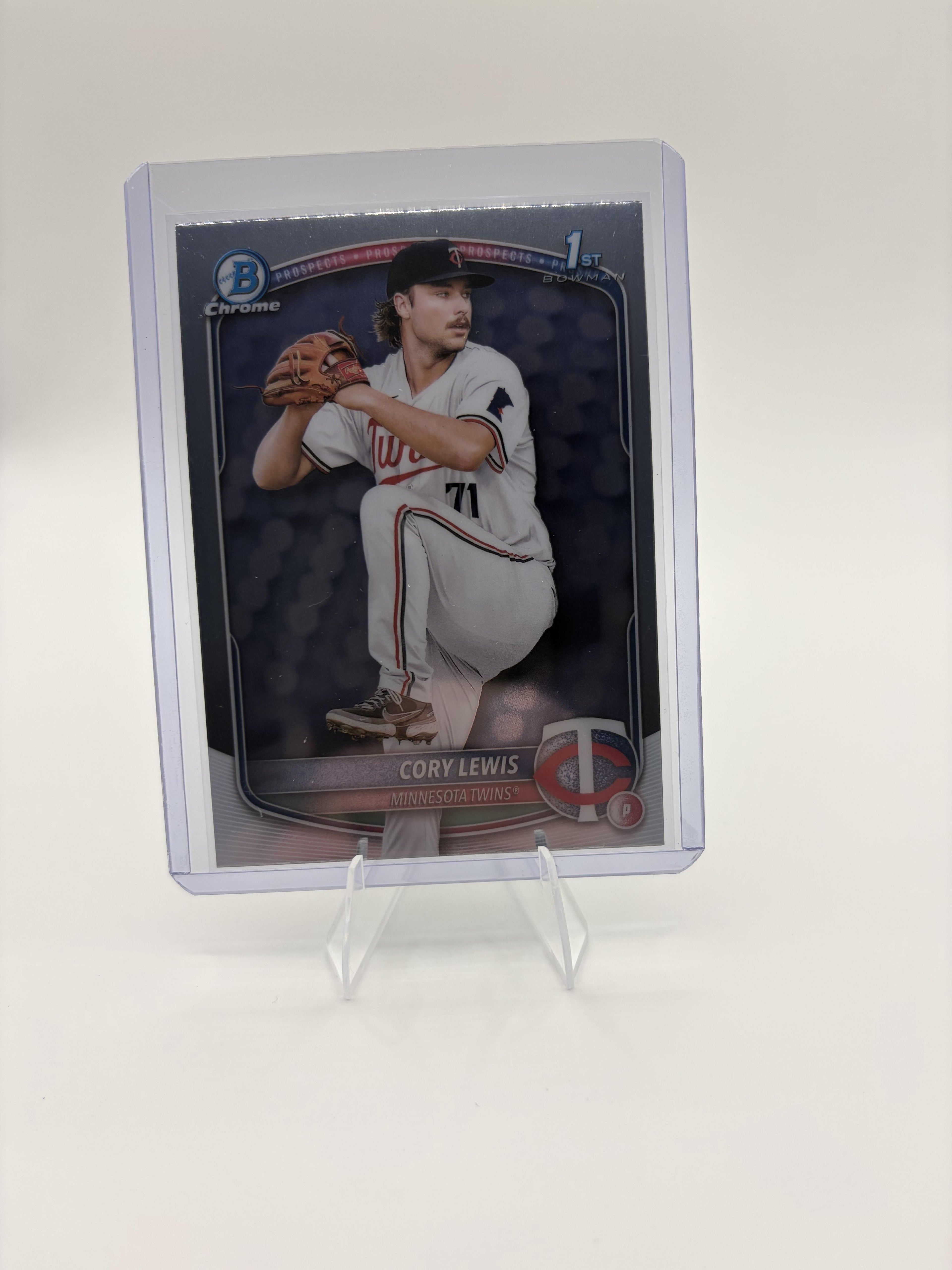 2025 Bowman Chrome Cory Lewis 1st Bowman Card BCP-128 Minnesota Twins