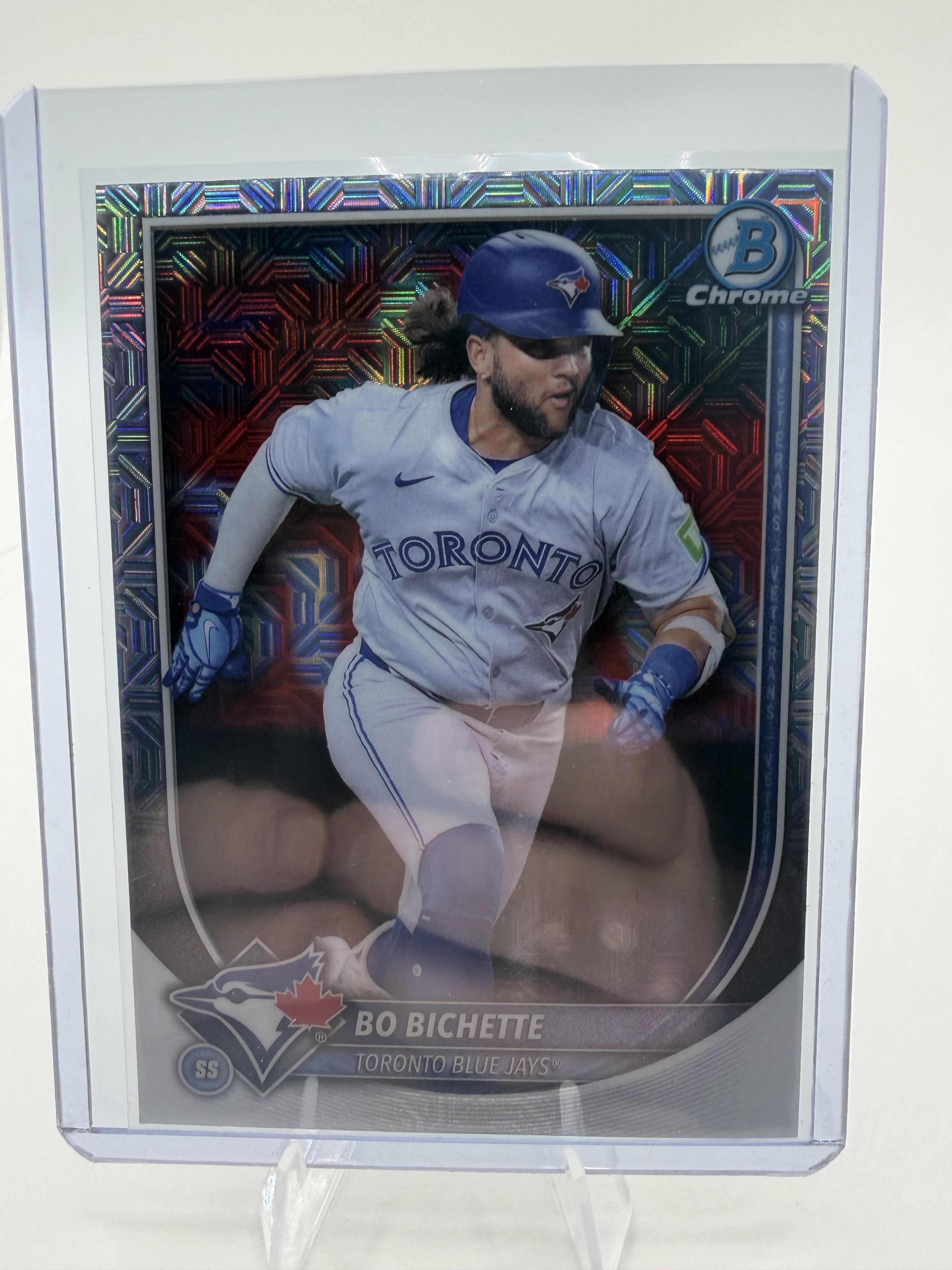 2025 Bowman Chrome Bo Bichette Mojo Refractor Card #92 Blue Jays Mega Box