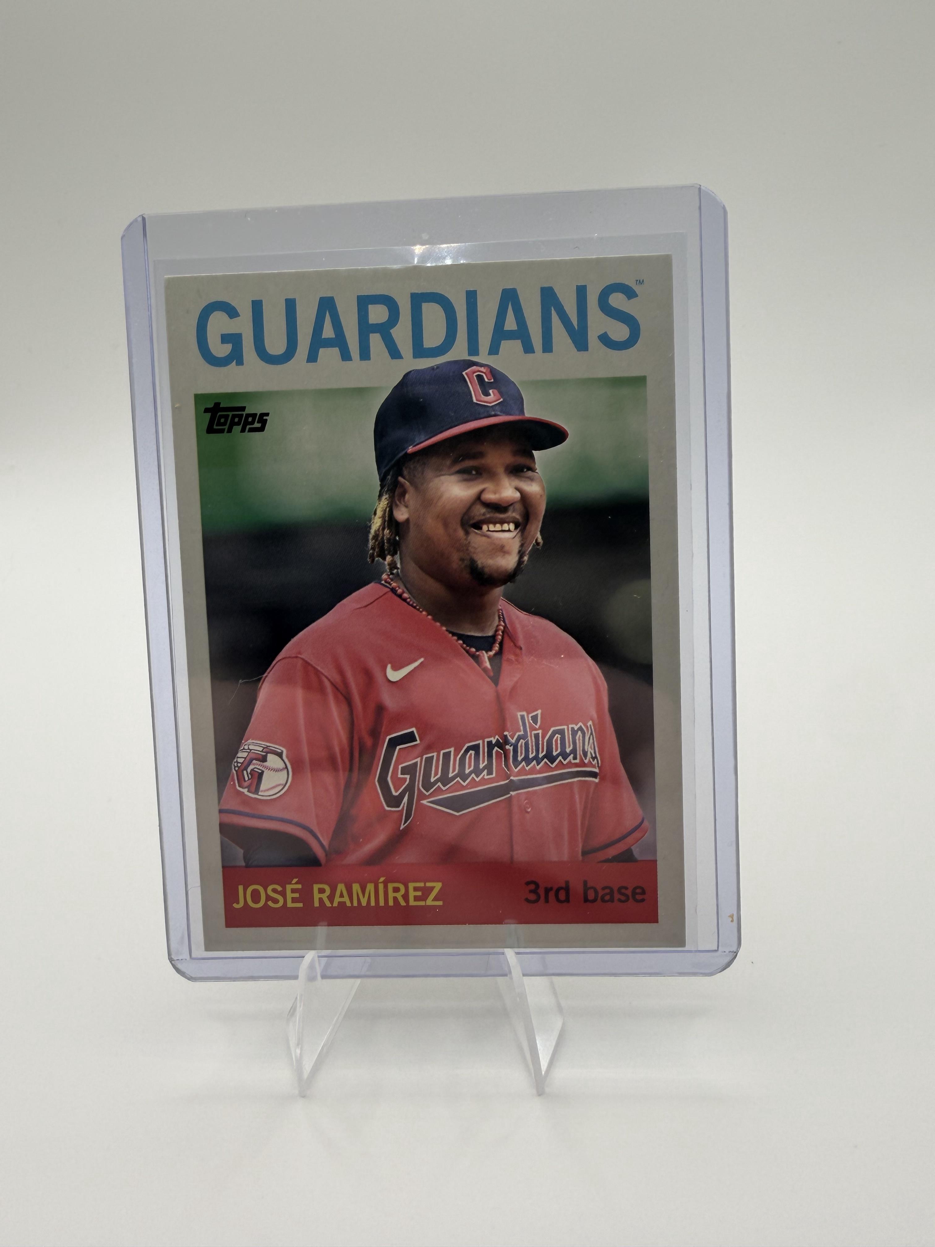 José Ramírez 2025 Topps Archives #86 Guardians 1964 Design Baseball Card NM