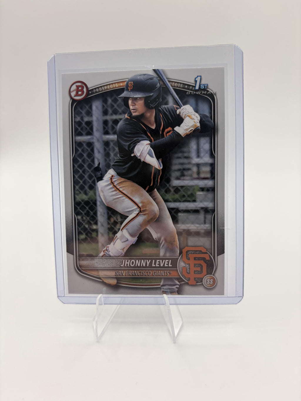 Jhonny Level 2025 Bowman 1st Prospect #BP-147 Giants Baseball Card NM