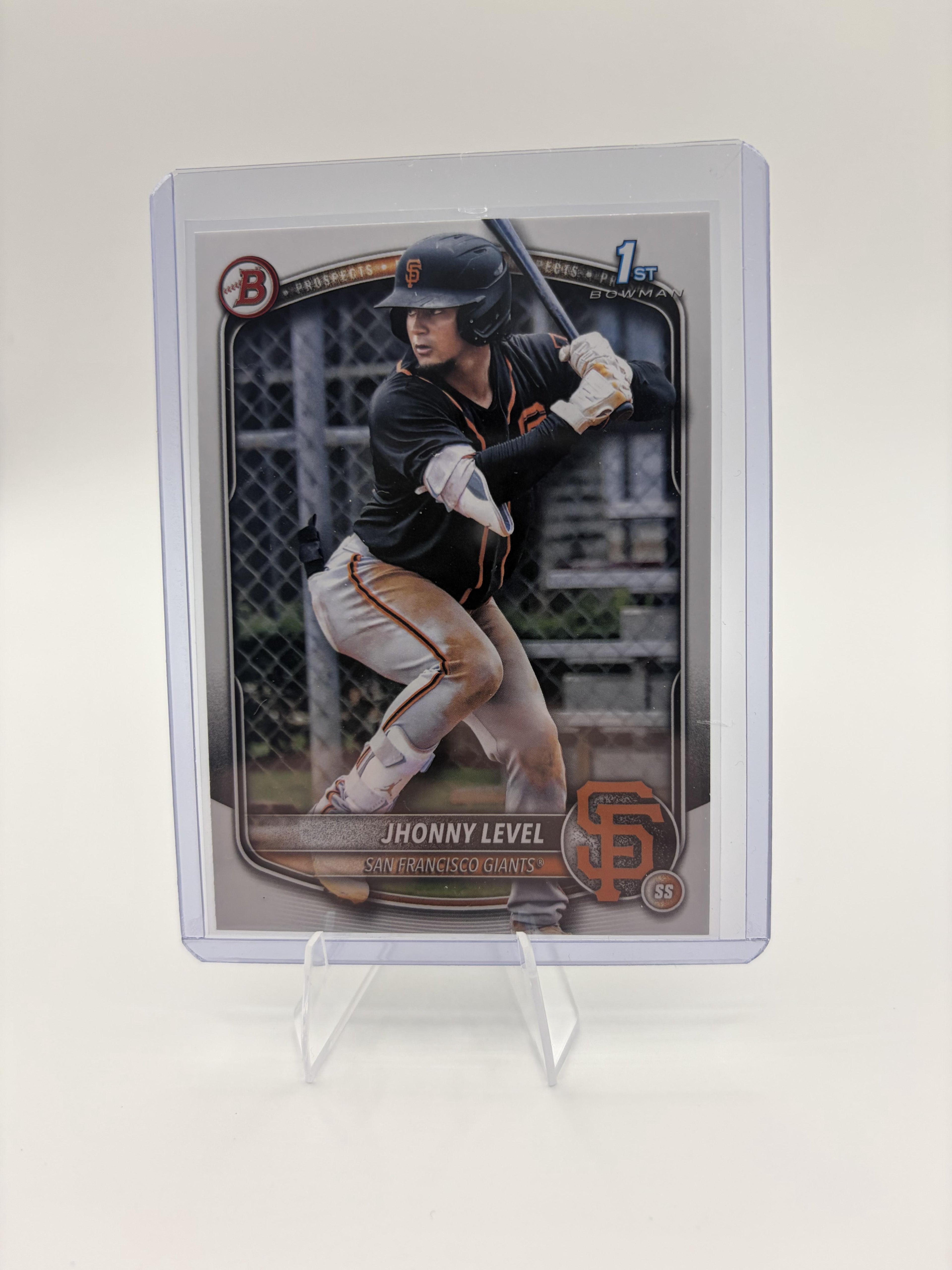 Jhonny Level 2025 Bowman 1st Prospect #BP-147 Giants Baseball Card NM