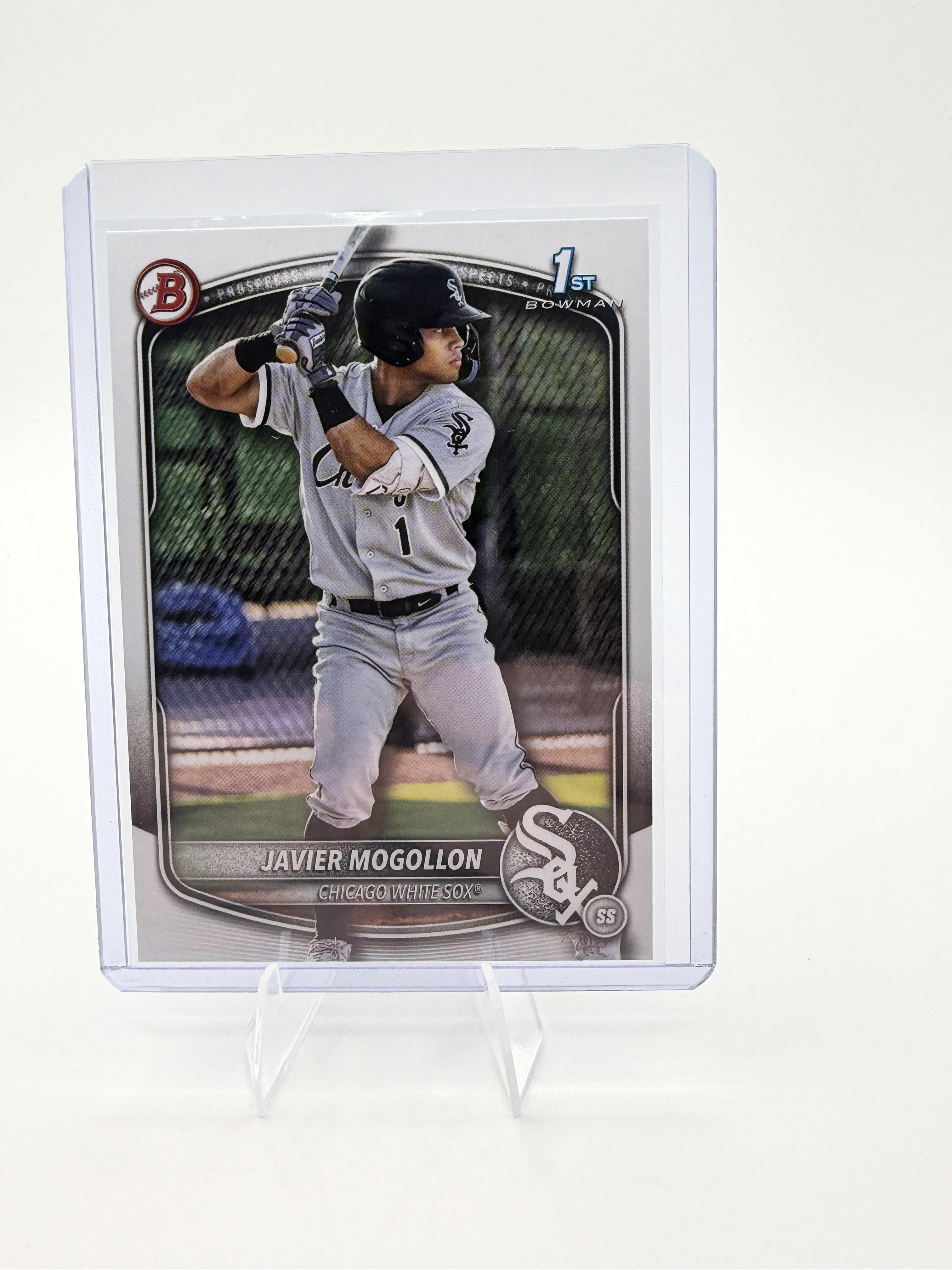 Javier Mogollon 2025 Bowman 1st Prospect #BP-68 White Sox Baseball Card NM
