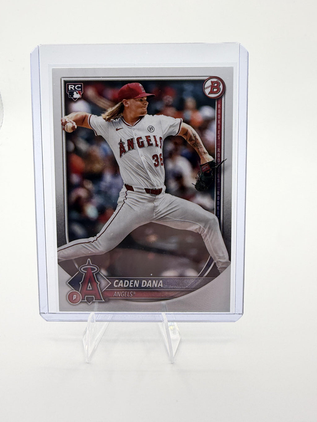 2025 Bowman Caden Dana ROOKIE CARD #94 Los Angeles Angels RC