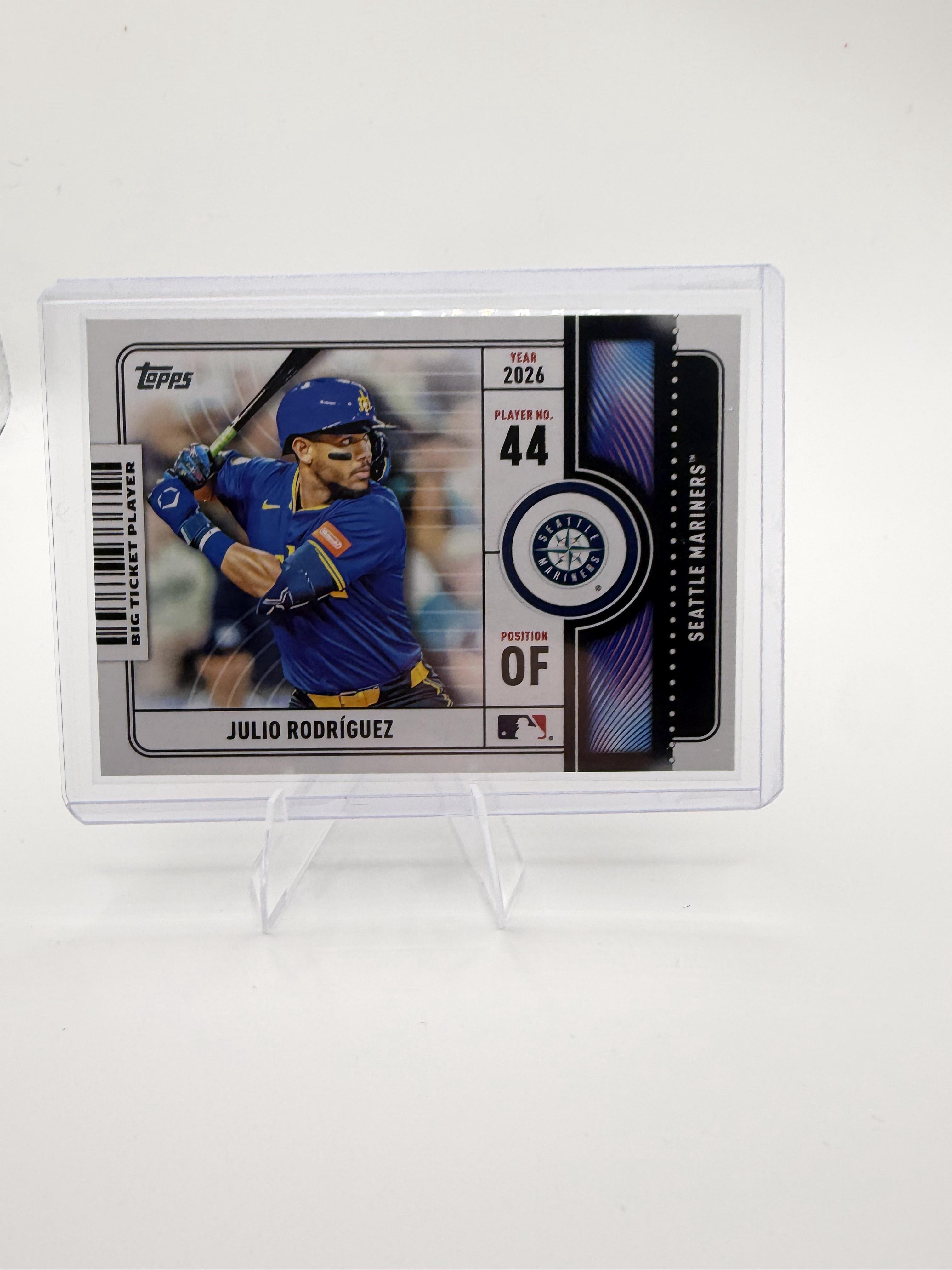 2026 Topps Julio Rodriguez Big Ticket Player Insert Baseball Card #BTP-21