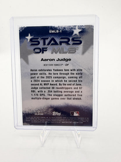 2025 Topps Aaron Judge Stars of MLB Insert Baseball Card #SMLB-1