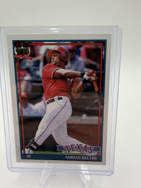 2026 Topps 1991 Baseball 35th Anniv Adrian Beltre #T91-59 Texas Rangers Card