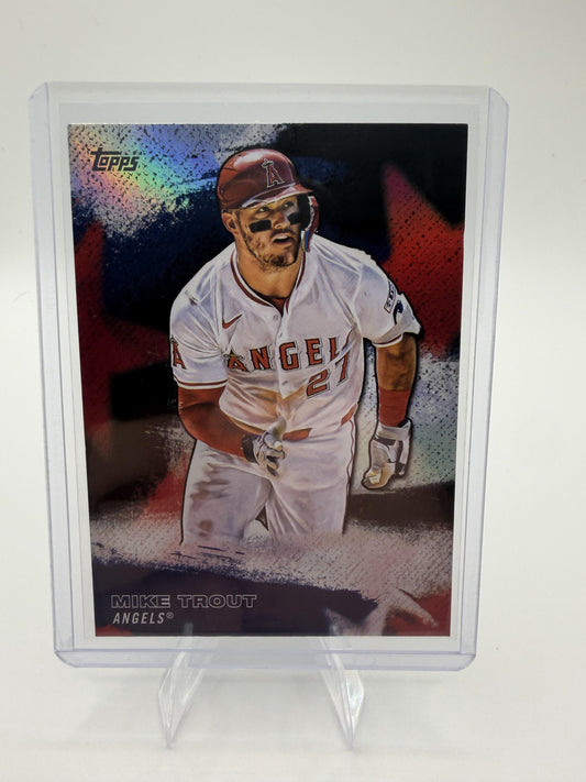 Series 1 #SMLB-7 Mike Trout Stars of MLB