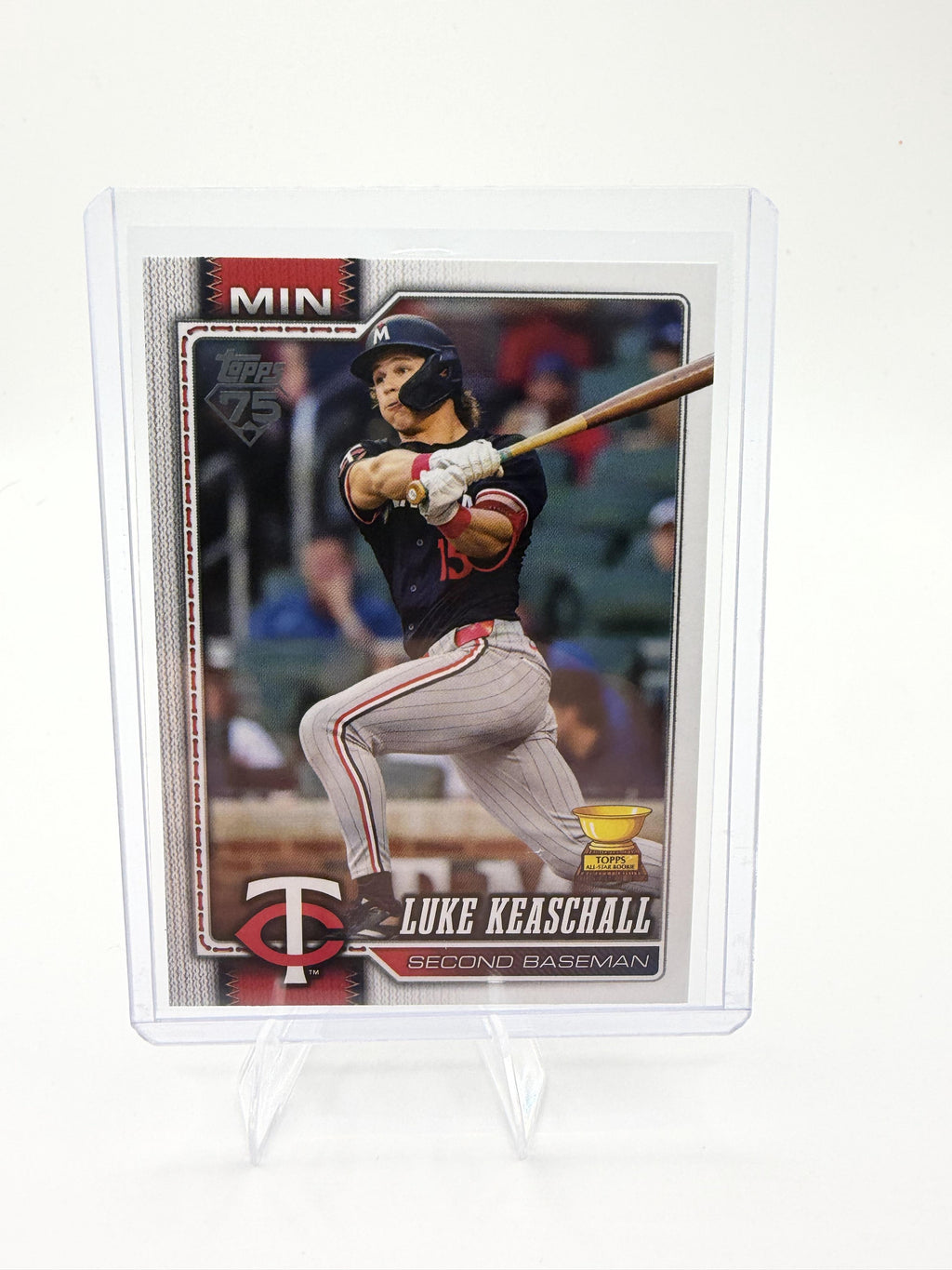2026 Topps Series 1 Luke Keaschall Rookie RC Card #3 Twins Gold Cup