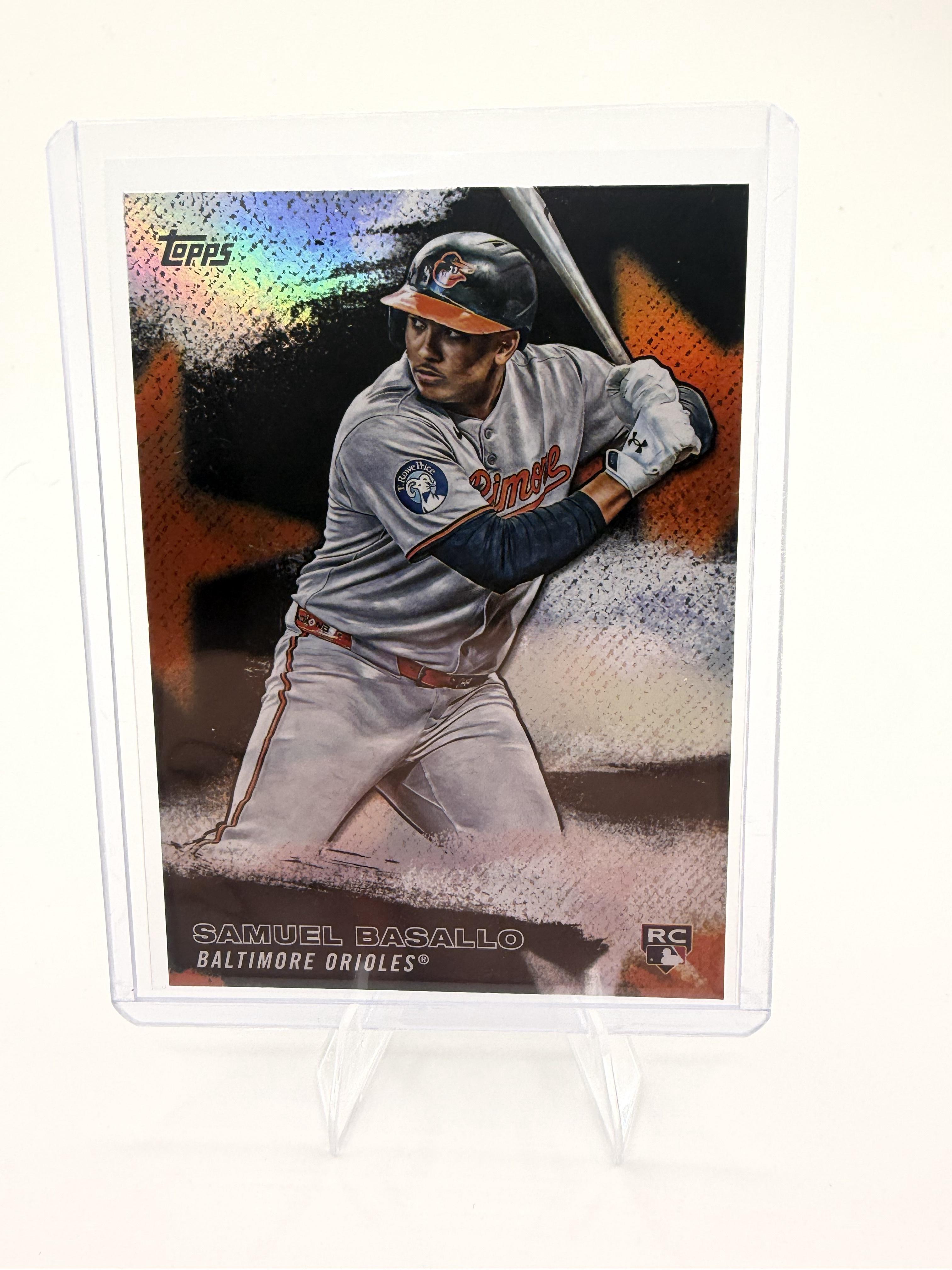 2026 Topps Stars of MLB Samuel Basallo Rookie RC Card #SMLB-13 Orioles