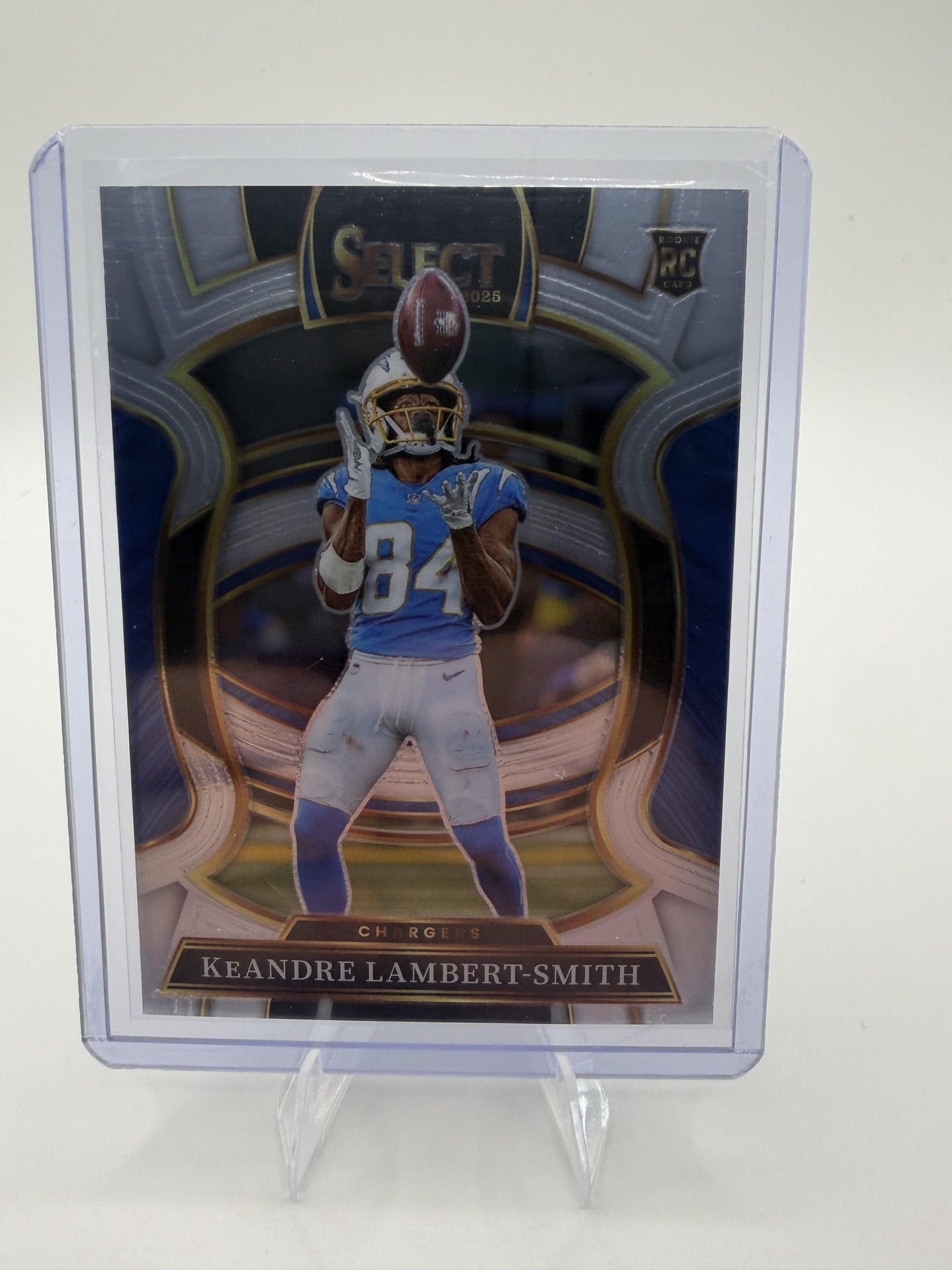 2025 Panini Select KeAndre Lambert-Smith RC Rookie Card #3 Chargers