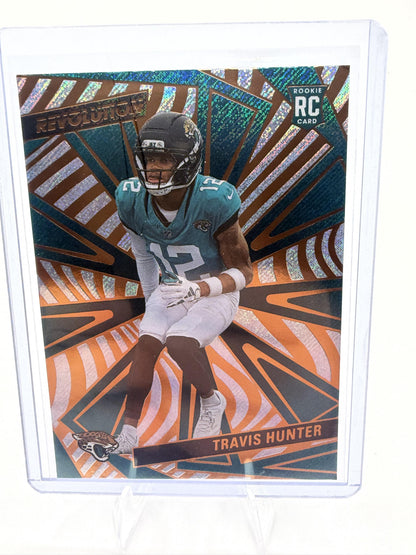 2025 Panini Revolution Travis Hunter RC Rookie Card #242 Jaguars CB/WR
