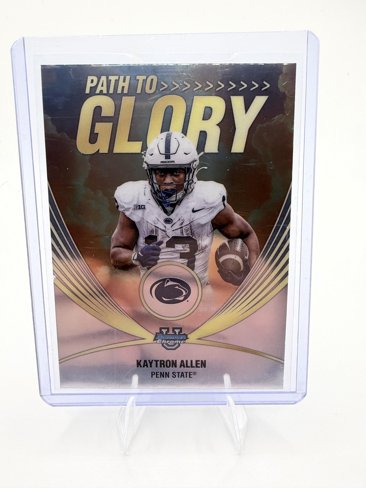 2025 Bowman Chrome Kaytron Allen Path To Glory Insert Card #PG-19 Penn State