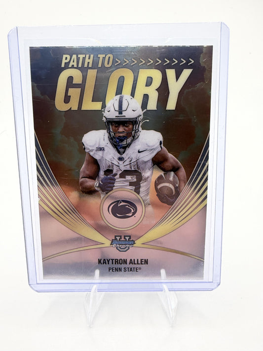 2025 Bowman Chrome Kaytron Allen Path To Glory Insert Card #PG-19 Penn State
