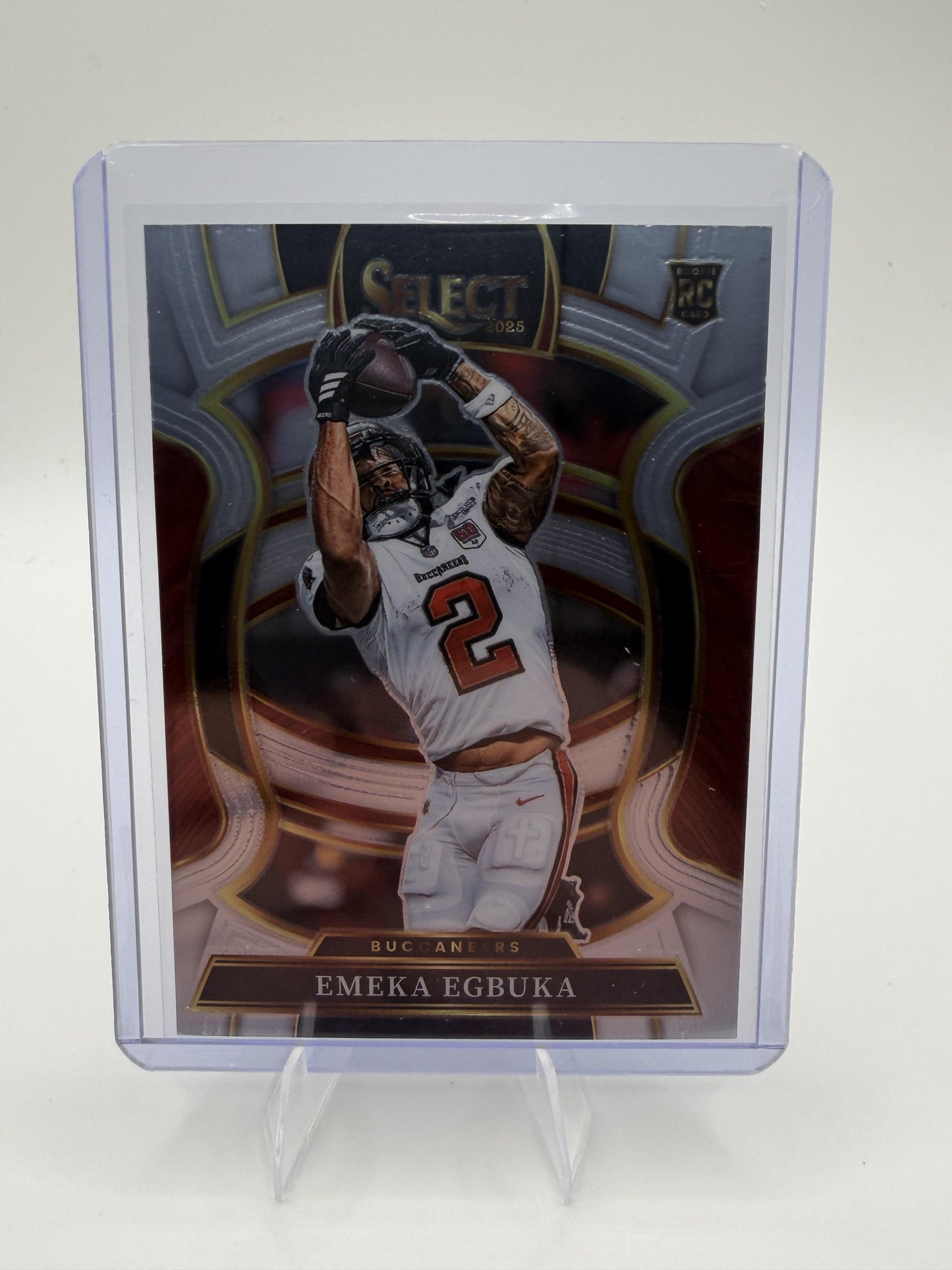 2025 Panini Select Emeka Egbuka Rookie RC Card #37 Buccaneers Concourse