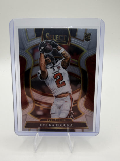 2025 Panini Select Emeka Egbuka Rookie RC Card #37 Buccaneers Concourse