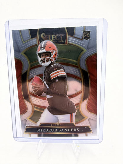 2025 Panini Select Shedeur Sanders Rookie RC Card #54 Browns Concourse