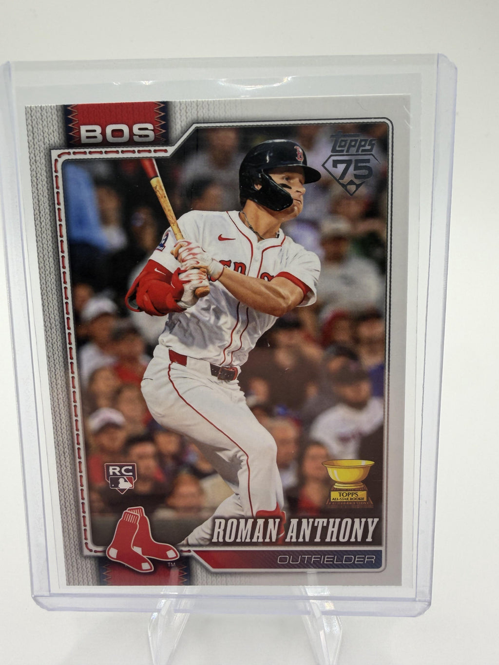 2026 Topps Series 1 Roman Anthony Rookie Card #189 Red Sox RC Gold Cup
