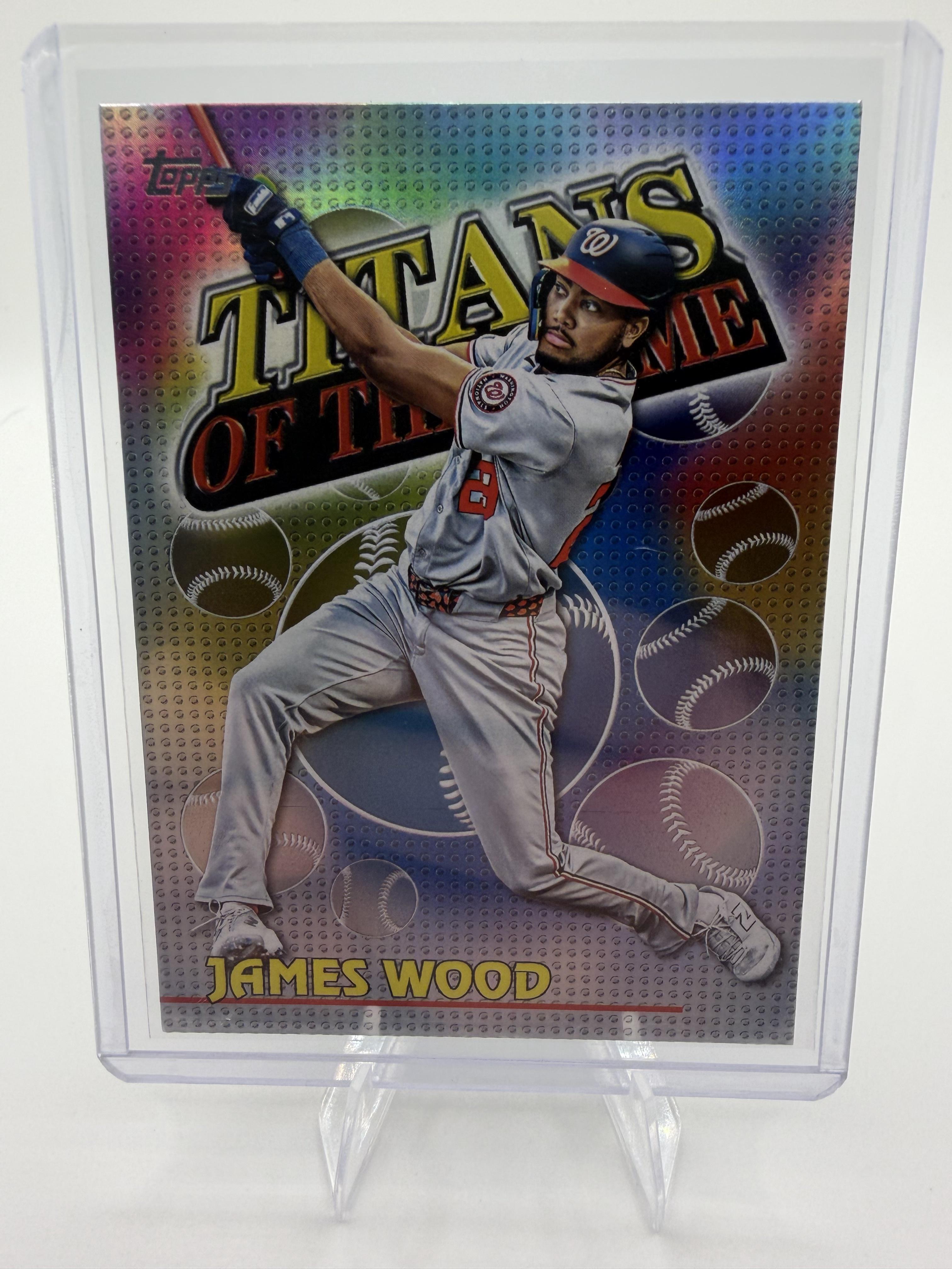 2026 Topps James Wood Card Titans of the Game