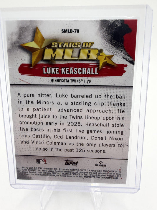 2025 Topps Update Luke Keaschall Card Stars of MLB
