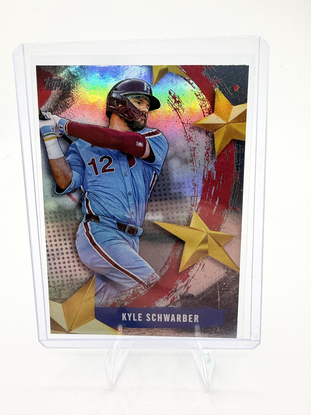 2025 Topps Update Kyle Schwarber Card #SMLB-82 Stars of MLB Phillies