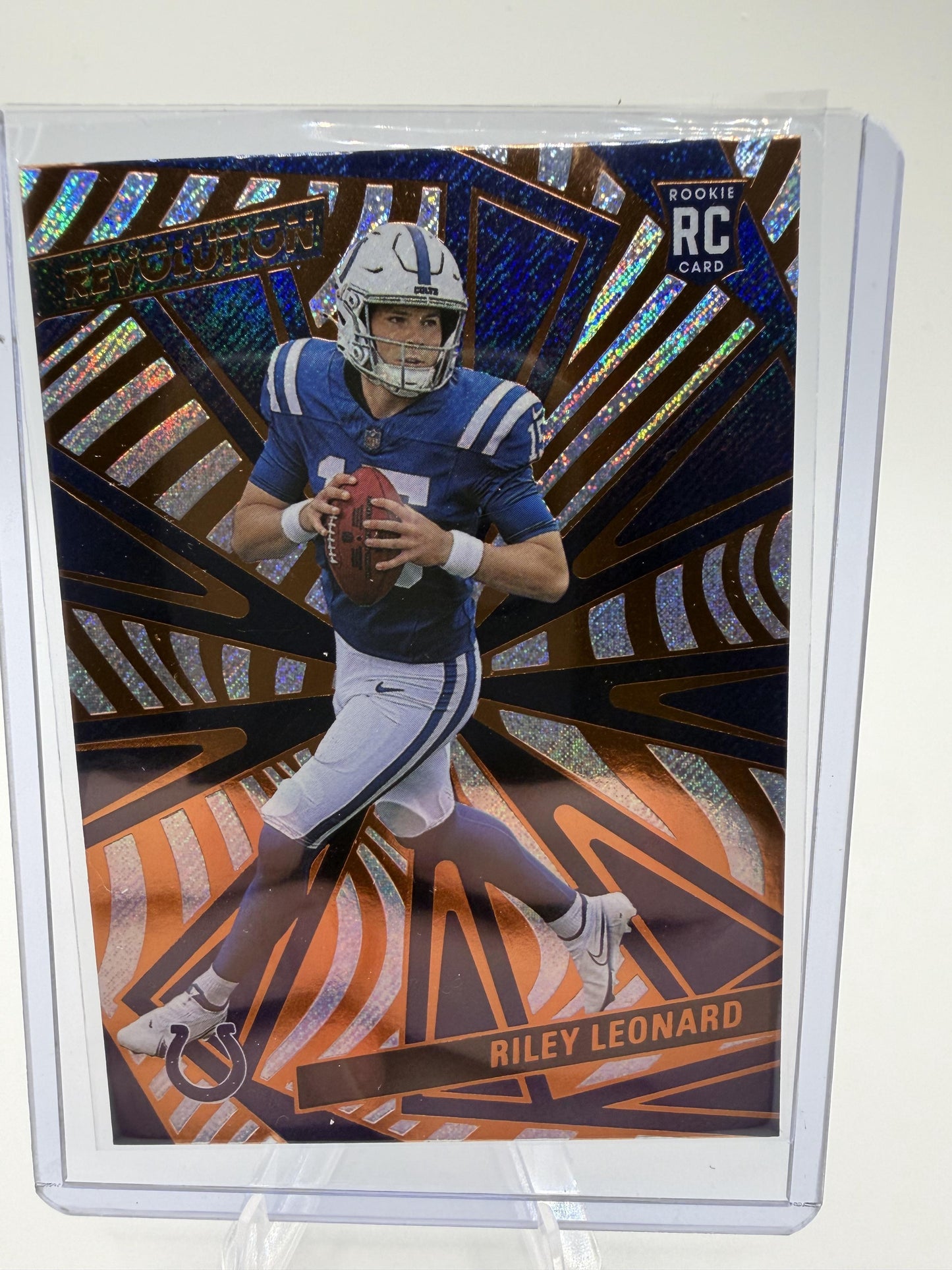 2025 Panini Revolution Riley Leonard RC Card #237 Colts Rookie QB