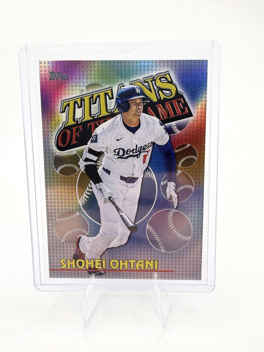 2026 Topps Shohei Ohtani Titans of the Game #TOG-1 Dodgers Baseball Card