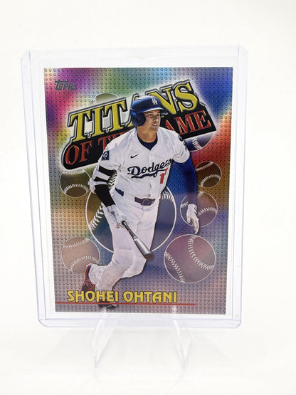 2026 Topps Shohei Ohtani Titans of the Game #TOG-1 Dodgers Baseball Card