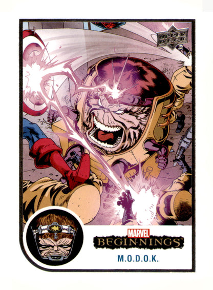 2022 Upper Deck  Marvel Beginnings Volume 2, Series 1 M.O.D.O.K. Card