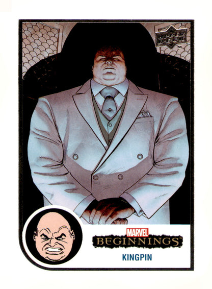 2022 Upper Deck  Marvel Beginnings Volume 2, Series 1 Kingpin Card