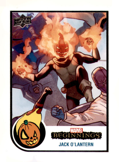 2022 Upper Deck  Marvel Beginnings Volume 2, Series 1 Jack O'Lantern Card