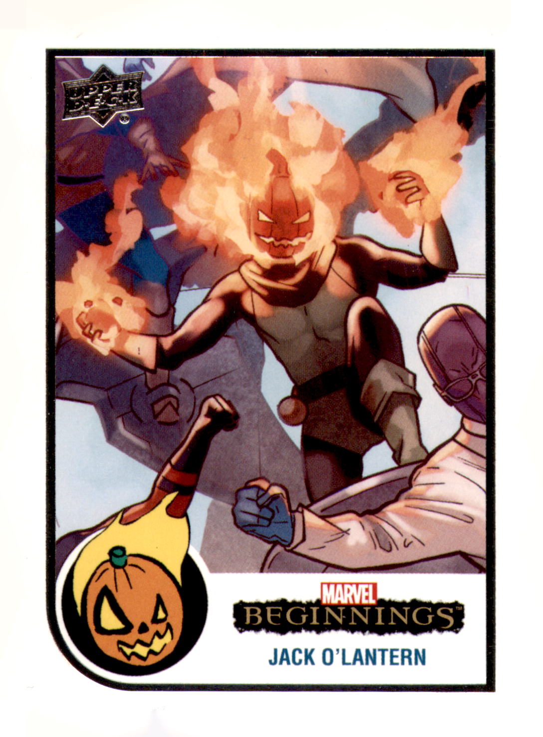 2022 Upper Deck  Marvel Beginnings Volume 2, Series 1 Jack O'Lantern Card