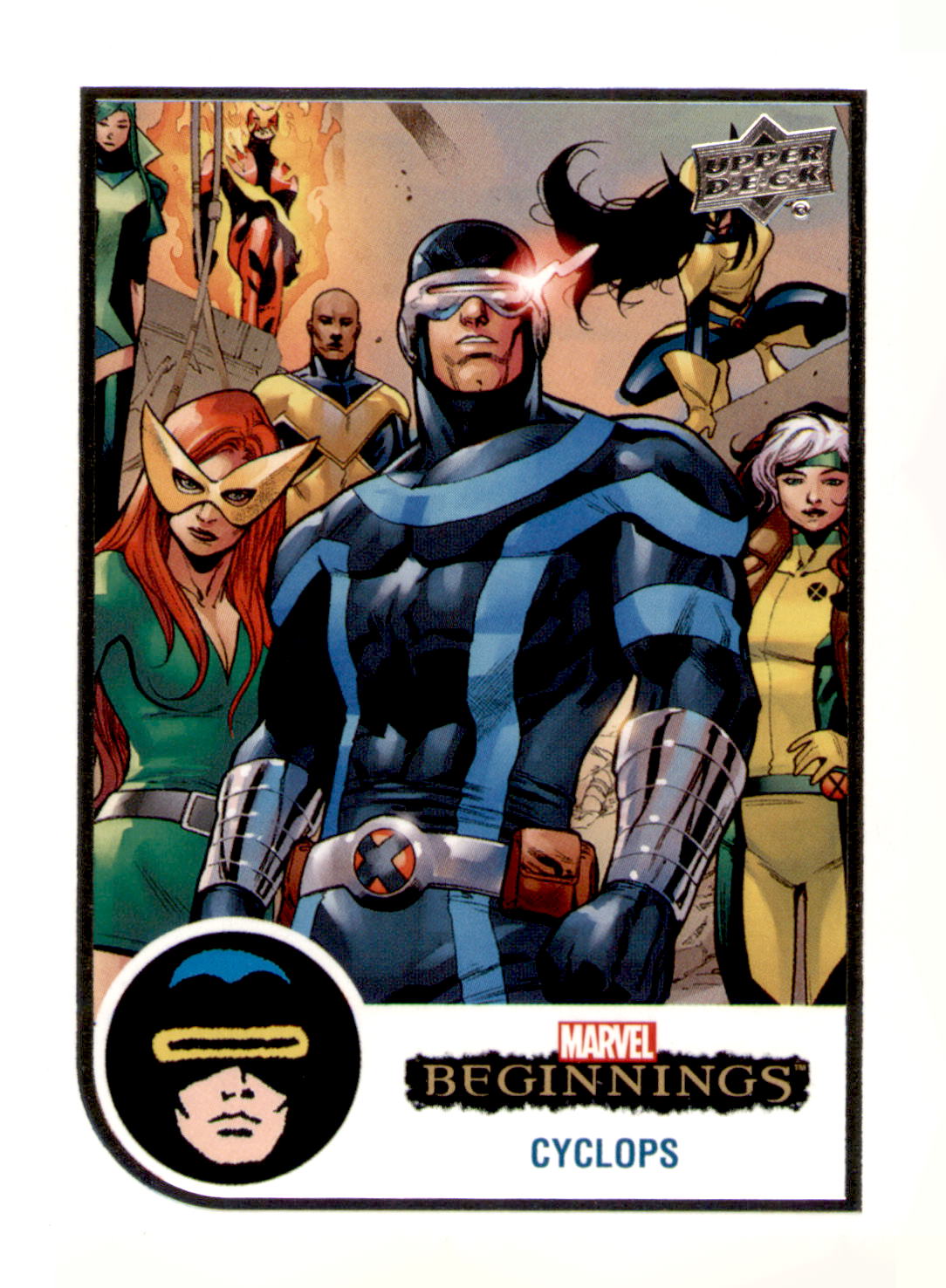 2022 Upper Deck Marvel Beginnings Vol 2 Series 1 Cyclops Base #16 X-Men