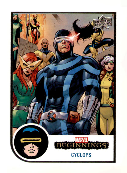2022 Upper Deck Marvel Beginnings Vol 2 Series 1 Cyclops Base #16 X-Men