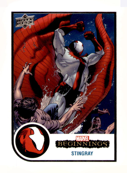 2022 Upper Deck  Marvel Beginnings Volume 2, Series 1 Stingray Card
